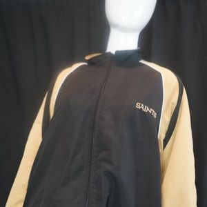 XL Men’s black/gold New Orleans Saints NFL jacket